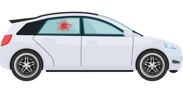 Arrière droit du véhicule