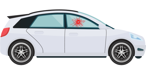 Avant droit du véhicule